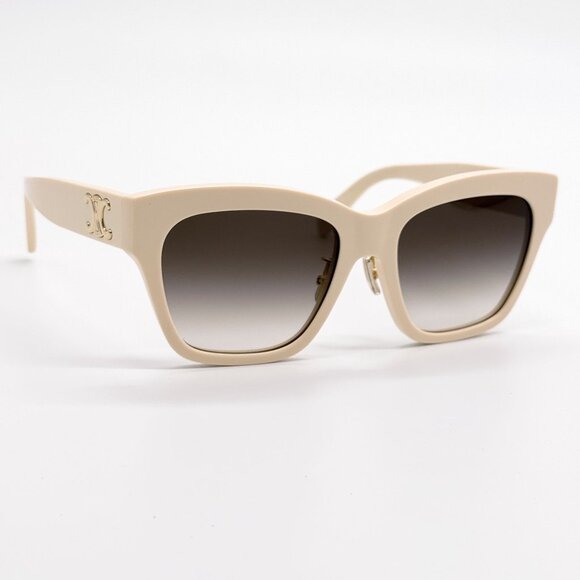 NEW CL40253F 25F IVORY WOMEN SUNGLASSES CELINE - Picture 4 of 9